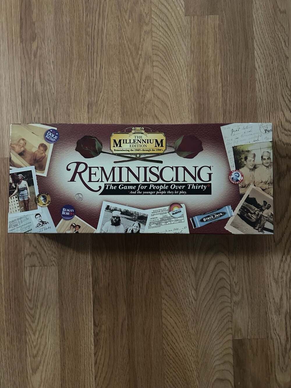 1989 Reminiscing: the Game for People Over Thirty by TDC Games Brand New Sealed